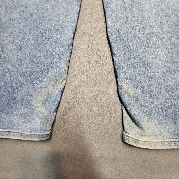 Vintage Levis Strauss Signature Jeans Mens 39x31 Silver Tab Relaxed Fit Thrashed - Picture 12 of 14